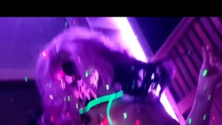 Hot Wife Halloween Strip Masterbation