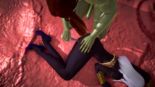 Anal – Futa – Orc x Martian Queen Tyrahnee – 3D Porn