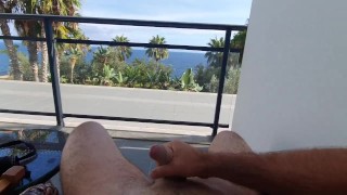 Waliłem konia na balkonie w hotelu na Maderze POV