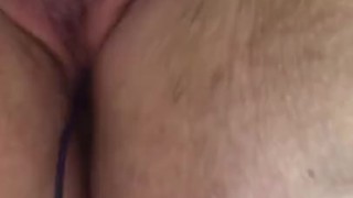 Masturbating with vibrator in my pussy