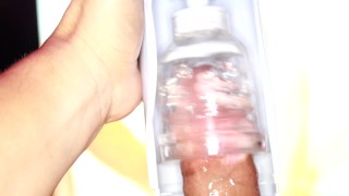 Sex-Toy Cum-Shot Cream-Pie Milk-Shake #1