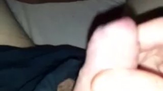 Quick fiddle with my limp little dick 