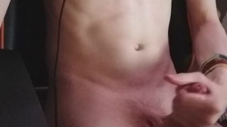 Late night nipple play and cum ;)
