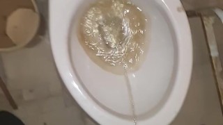Long Desperate Piss While At Friends House
