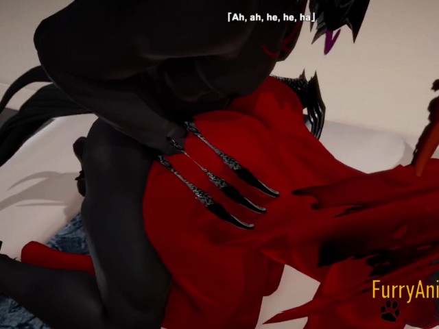 Furry Hentai 3d Yiff - Dark Wolf & Red Dragon Hard Sex - Free Porn Videos -  YouPorn