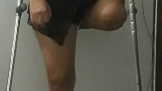 amputated stump massage
