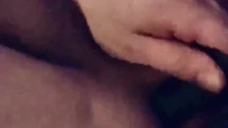 Fucking myself with dildo
