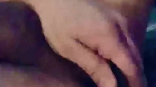 Fucking myself with dildo