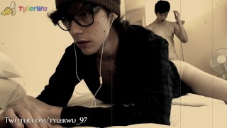 Asian boy fucks his English friend (interracial)