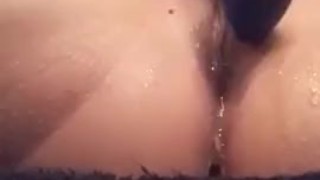 PAWG Makes Her Pussy Gush Cum All Over For Me