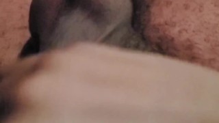 Jerk off in a parking lot at night
