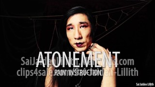 Atonement - BDSM Instruction (Teaser) - SaiJaidenLillith Solo