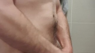 Hot Cumshot at morning cock fun time