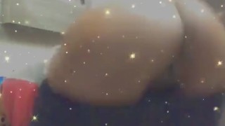 Twerking in work bathroom