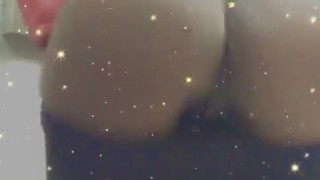Twerking in work bathroom