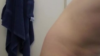 College Cock Cums Nice and Hard After a Workout - Huge Load after 3.3 miles!