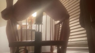 Getting pounded by a machine 
