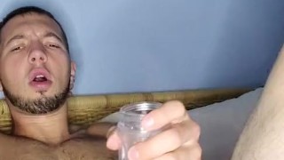 Watching Porn And Cumming Big!!!!