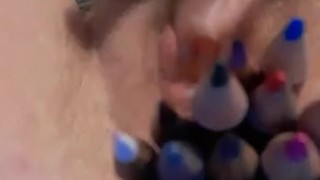 How many pencils can I get in my pussy