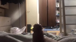 Japanese Selfie　デカチンオナニー