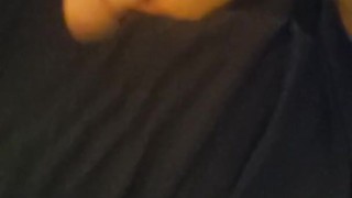 Made my sissy boy jerk off while I put on my strap on