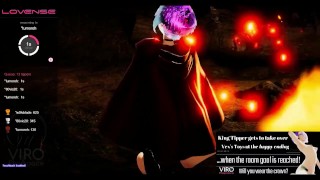 Cosplay Lil Red Riding Hood Talks Dirty while getting Virtually Fucked