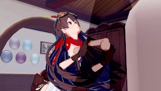 Genshin Impact - Amber 3D Hentai