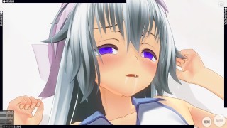3D HENTAI YURI redhead step sister wanted to fuck Step sister