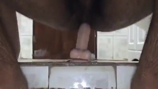 Riding my Dildo in the Shower 