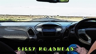 Brandy the Homo Shemale Breaks in a Sissy Roadhead Style
