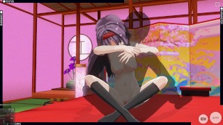 3D HENTAI Konno Yuuki loves cum in her pussy