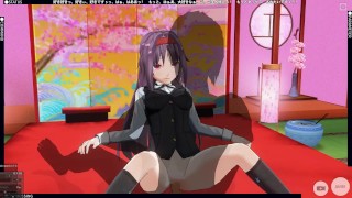3D HENTAI Konno Yuuki loves cum in her pussy