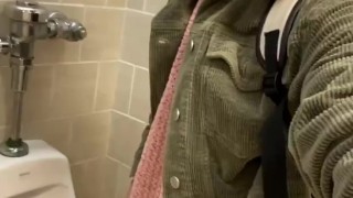 Eddie De Luca Mall Bathroom Jerking