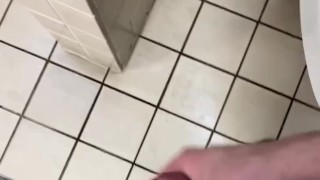 Eddie De Luca Mall Bathroom Jerking