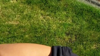Little home workout in yoga pants
