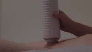 Lovense Max 2: Big Cock Slides Into Toy With Ease