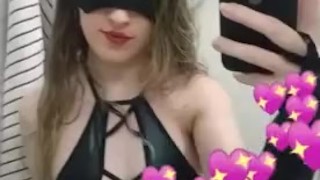 Just a little teaser, say hello for her new sexy lingerie 