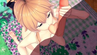 Genshin Impact Jean 3D HENTAI