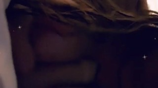 Amateur tit fucking realistic dildo