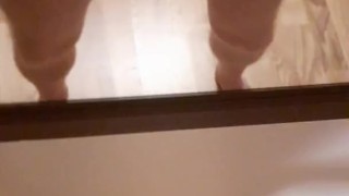 Fiddling with my little dick 