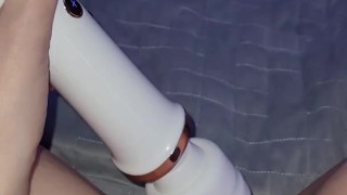 Having fun with the magic wand 