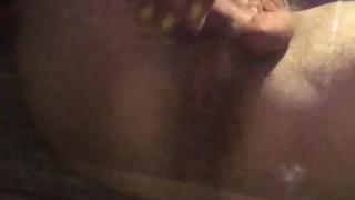 Solo male fingers asshole