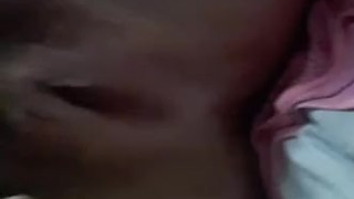 Taking my wet pussy and hard nipps, sorry about blue tongue.