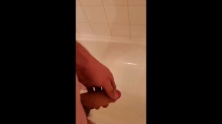 Morning Hotel Masturbating and Cumshot
