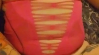 Hotwife Sunshyne. Pawg in Pink fucked anal by Tatted Texas sized BWC