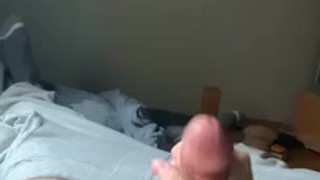 Hung College boy shoots massive load 