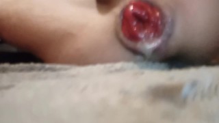 CumDump Push Out After Tag Team