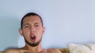 Construction Worker Gets Nasty After A Long Day!!
