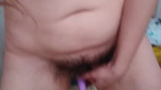 Exciting PEE DESPERATION! Nasty Dirty Toilet! HAIRY Girl Uses Female Urine Device to PISS Standing