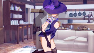 Genshin Impact - Lisa 3D Hentai